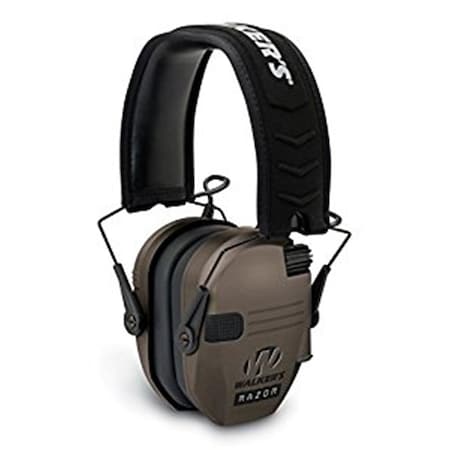 Gsm Walkers Razor Slim Shooter Muff Headphone, Dark GS83443
